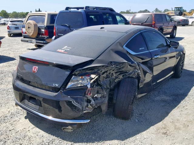 1HGCT2A81HA001380 - 2017 HONDA ACCORD EXL BLACK photo 4