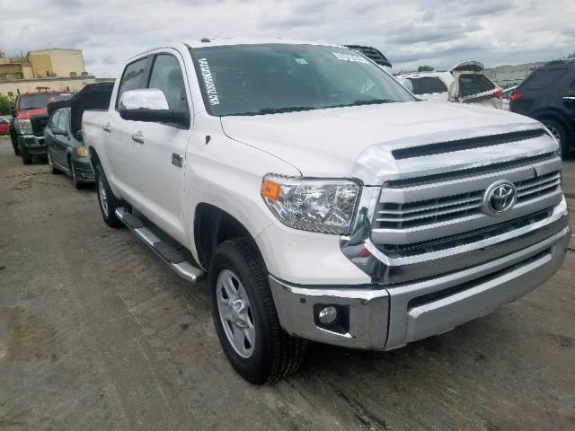 5TFAW5F10FX419904 - 2015 TOYOTA TUNDRA CRE WHITE photo 1