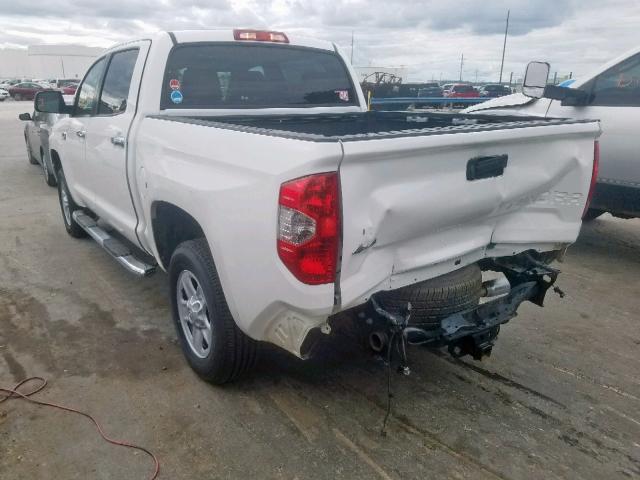 5TFAW5F10FX419904 - 2015 TOYOTA TUNDRA CRE WHITE photo 3