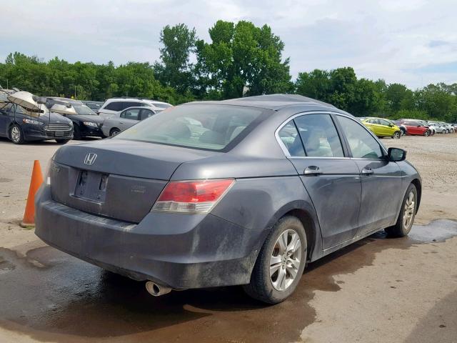 1HGCP26408A040620 - 2008 HONDA ACCORD LXP GRAY photo 4