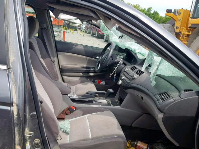 1HGCP26408A040620 - 2008 HONDA ACCORD LXP GRAY photo 5