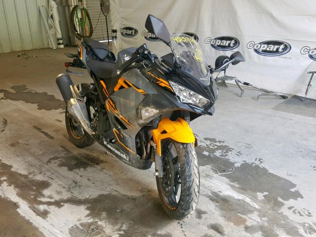 JKAEXKG1XJDA09307 - 2018 KAWASAKI EX400 ORANGE photo 1