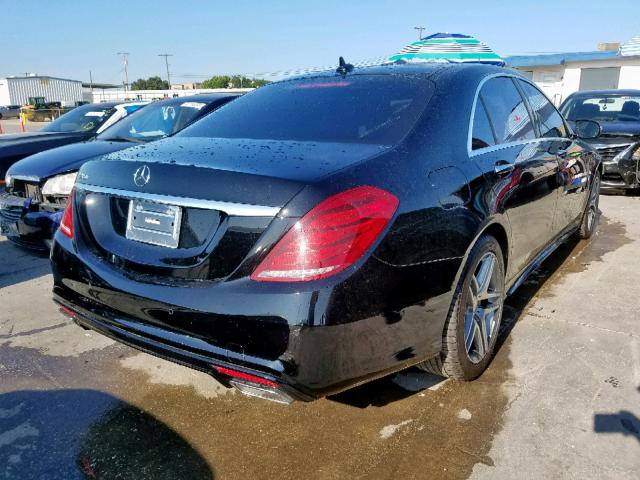 WDDUG8CB0EA025884 - 2014 MERCEDES-BENZ S 550 BLACK photo 4