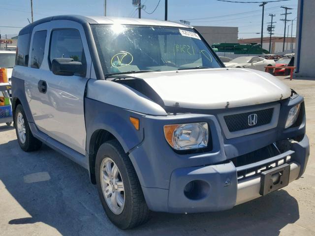 5J6YH286X6L009189 - 2006 HONDA ELEMENT EX SILVER photo 1