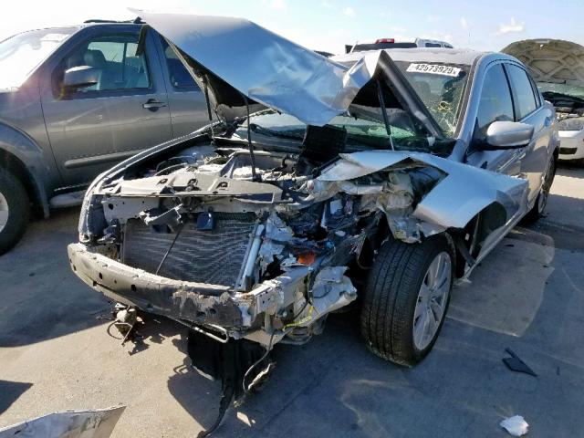 1HGCP3F82BA024127 - 2011 HONDA ACCORD EXL SILVER photo 2