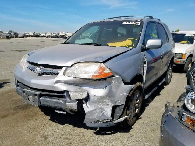 2HNYD18663H540551 - 2003 ACURA MDX TOURIN SILVER photo 2