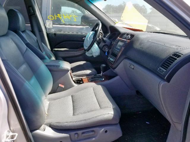 2HNYD18663H540551 - 2003 ACURA MDX TOURIN SILVER photo 5