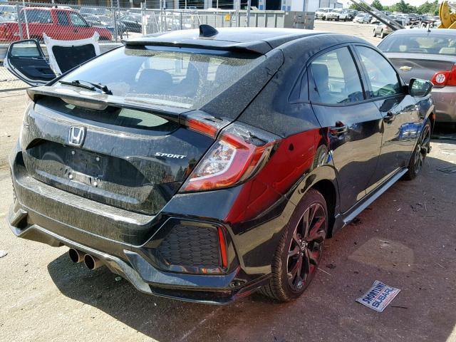 SHHFK7H45JU238965 - 2018 HONDA CIVIC SPOR BLACK photo 4