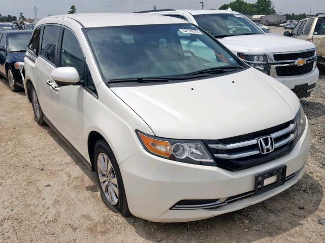 5FNRL5H39GB018101 - 2016 HONDA ODYSSEY SE WHITE photo 1