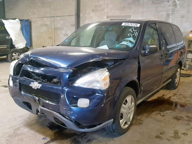 1GNDV23167D103565 - 2007 CHEVROLET UPLANDER L BLUE photo 2