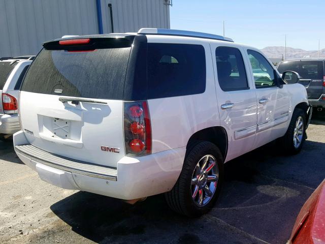 1GKFK638X7J389778 - 2007 GMC YUKON DENA WHITE photo 4