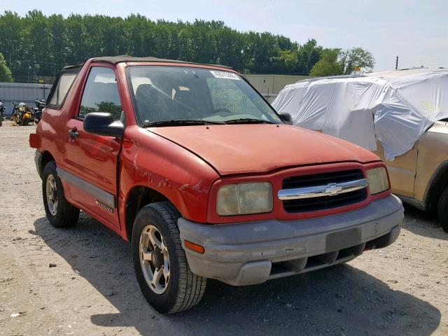 2CNBE18C1X6931344 - 1999 CHEVROLET TRACKER RED photo 1