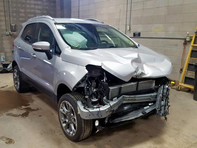 MAJ6S3KL9KC256870 - 2019 FORD ECOSPORT T SILVER photo 1