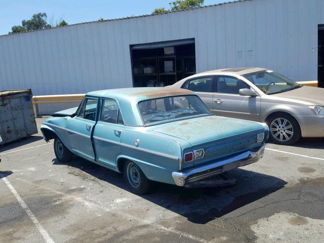 115695N118793 - 1965 CHEVROLET NOVA BLUE photo 3