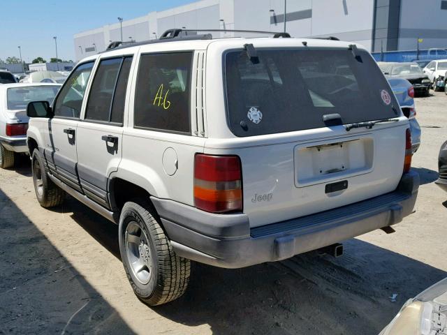 1J4FX58S6VC611451 - 1997 JEEP GRAND CHER WHITE photo 3