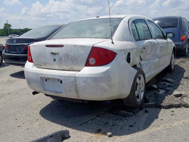 1G1AL58FX87125679 - 2008 CHEVROLET COBALT LT WHITE photo 4