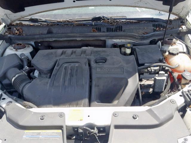 1G1AL58FX87125679 - 2008 CHEVROLET COBALT LT WHITE photo 7