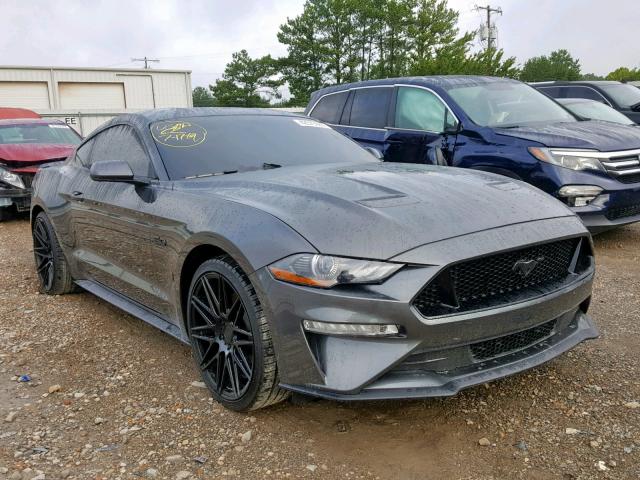 1FA6P8CF3J5183019 - 2018 FORD MUSTANG GT BLACK photo 1