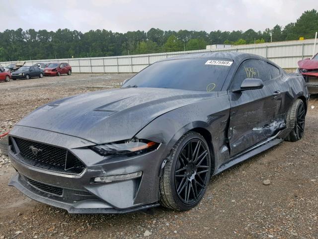 1FA6P8CF3J5183019 - 2018 FORD MUSTANG GT BLACK photo 2