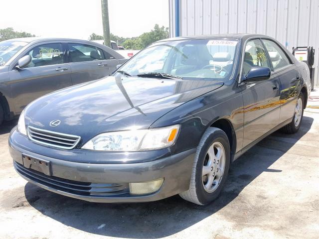 JT8BF28GXX5053255 - 1999 LEXUS ES 300 BLACK photo 2