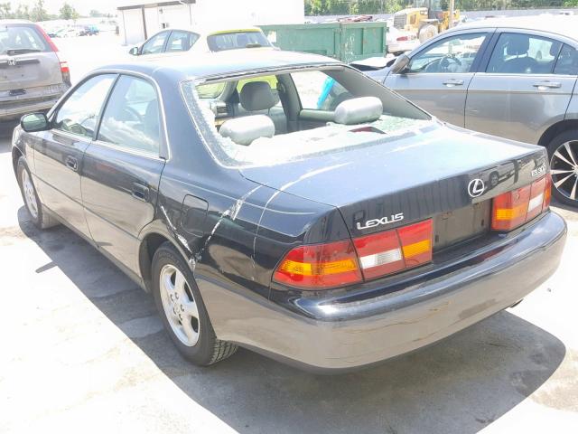 JT8BF28GXX5053255 - 1999 LEXUS ES 300 BLACK photo 3