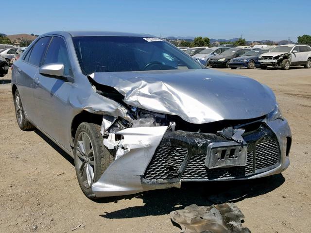 4T1BF1FK8GU595586 - 2016 TOYOTA CAMRY LE SILVER photo 1