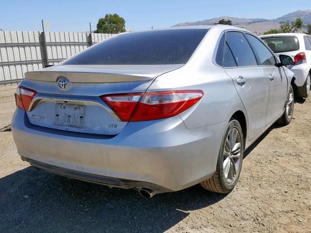 4T1BF1FK8GU595586 - 2016 TOYOTA CAMRY LE SILVER photo 4