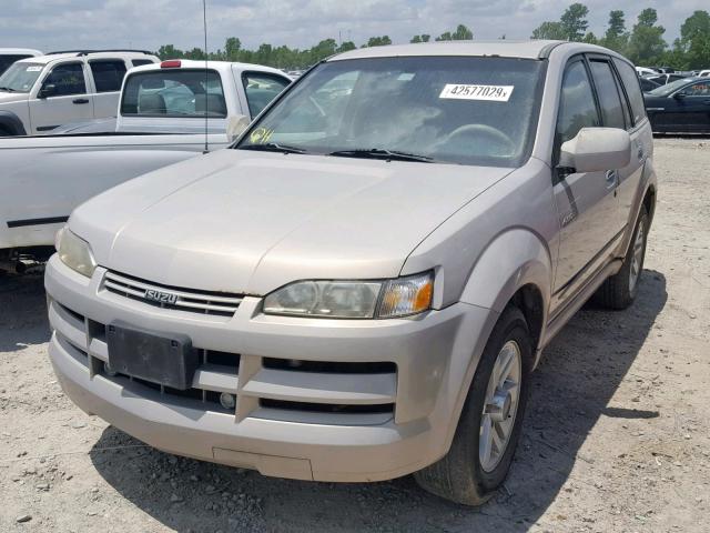 4S2CE58X124612110 - 2002 ISUZU AXIOM XS Gümüş foto 2