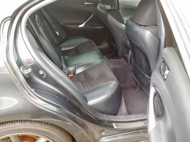 JTHBF5C22B5133140 - 2011 LEXUS IS 250 GRAY photo 6