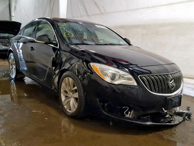 2G4GV5EK2E9301384 - 2014 BUICK REGAL BLACK photo 1