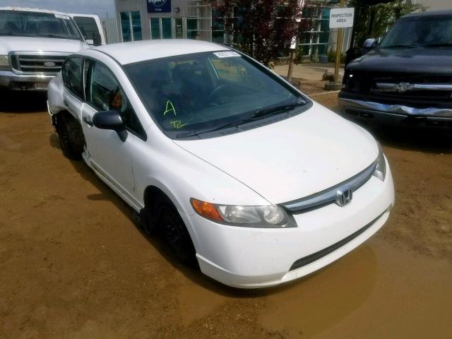 2HGFA16258H104238 - 2008 HONDA CIVIC DX WHITE photo 1