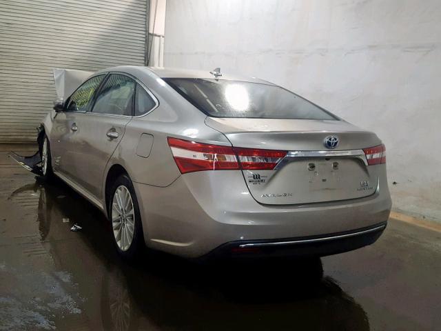 4T1BD1EB3DU011257 - 2013 TOYOTA AVALON HYB TAN photo 3