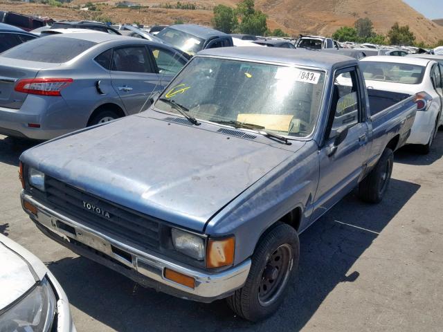 JT4RN50R3J5153397 - 1988 TOYOTA PICKUP 1/2 BLUE photo 2