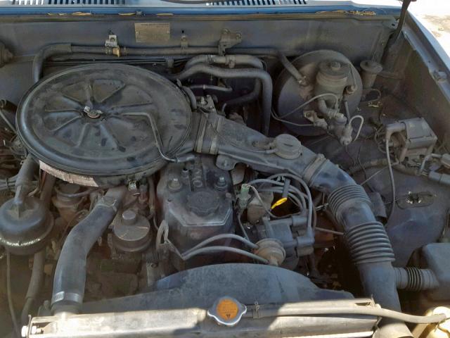 JT4RN50R3J5153397 - 1988 TOYOTA PICKUP 1/2 BLUE photo 7