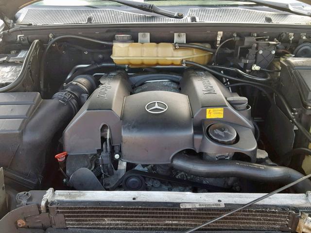 4JGAB57E64A460885 - 2004 MERCEDES-BENZ ML 350 SILVER photo 7