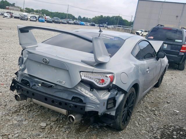 JF1ZNAA12D2733172 - 2013 TOYOTA SCION FR-S SILVER photo 4