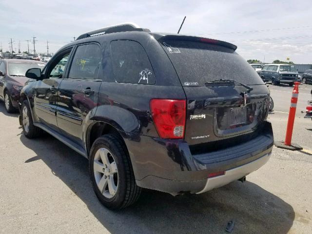 2CKDL33FX86308878 - 2008 PONTIAC TORRENT BLACK photo 3