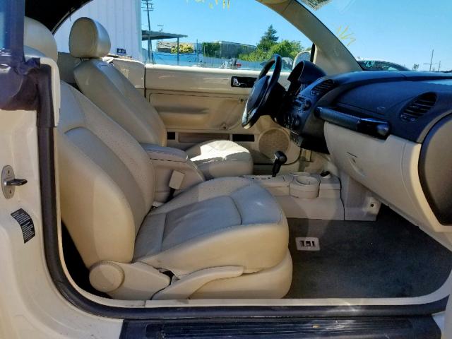 3VWDD21Y53M321441 - 2003 VOLKSWAGEN NEW BEETLE ბეჟი ფოტო 5