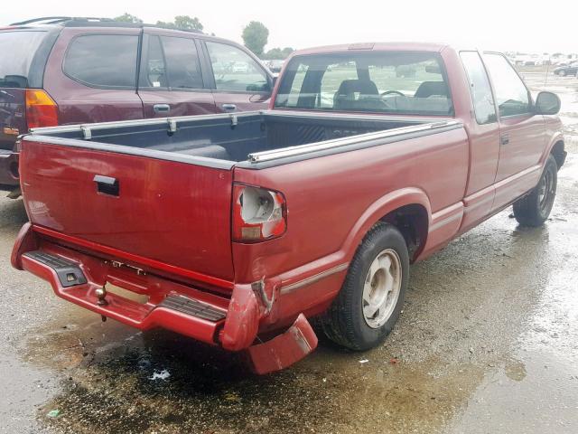 1GTCS194XTK509976 - 1996 GMC SONOMA RED photo 4