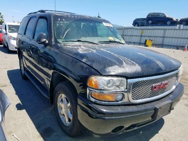 1GKEK63U32J302157 - 2002 GMC DENALI BLACK photo 1