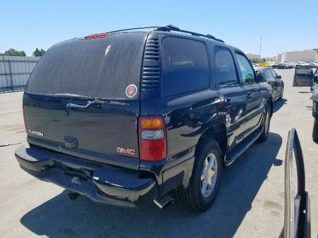 1GKEK63U32J302157 - 2002 GMC DENALI BLACK photo 4