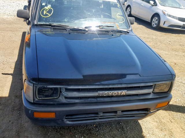 JT4RN82P1M5029694 - 1991 TOYOTA PICKUP 1/2 BLACK photo 9