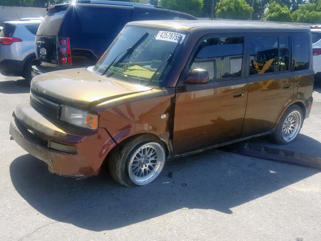 JTLKT324564124353 - 2006 TOYOTA SCION XB 金色 照片 2
