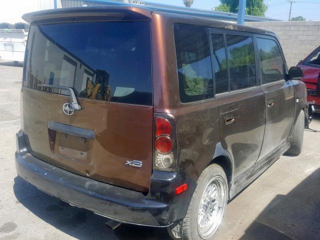 JTLKT324564124353 - 2006 TOYOTA SCION XB 金色 照片 4
