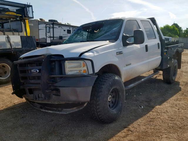 1FTWW31P96ED89996 - 2006 FORD F350 SRW S WHITE photo 2