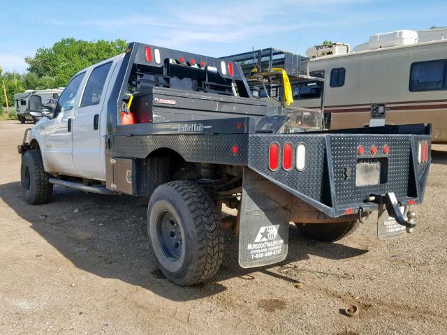 1FTWW31P96ED89996 - 2006 FORD F350 SRW S WHITE photo 3