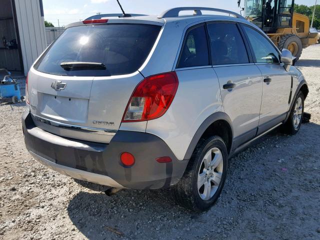 3GNAL2EK9DS635676 - 2013 CHEVROLET CAPTIVA LS 银色 照片 4