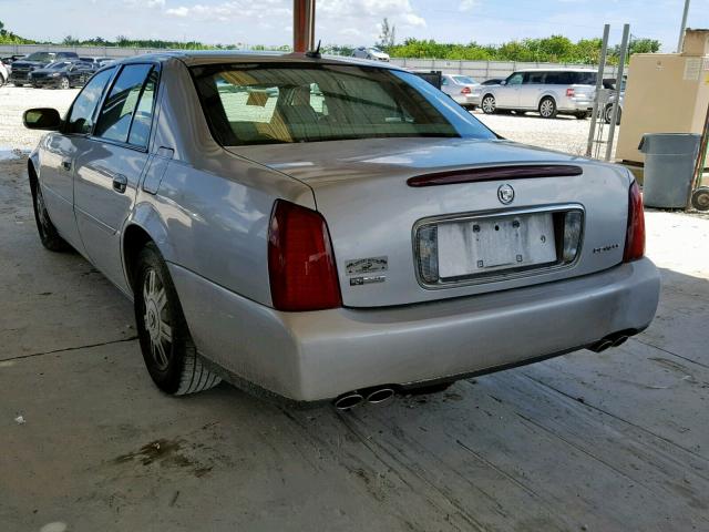 1G6KD54YX5U256546 - 2005 CADILLAC DEVILLE SILVER photo 3