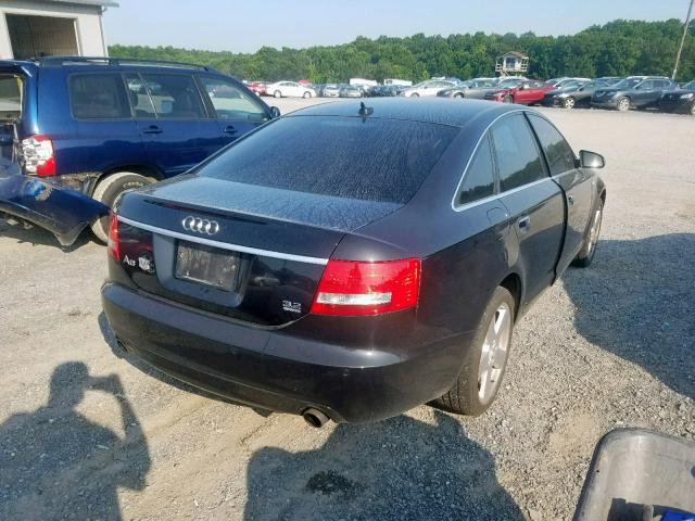 WAUEH74F78N122470 - 2008 AUDI A6 S-LINE BLACK photo 4