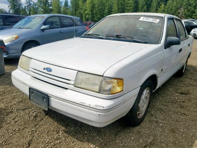 2FAPP36U3NB169110 - 1992 FORD TEMPO GL WHITE photo 2